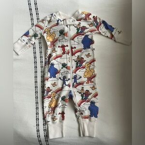 Hanna Anderson Baby Sesame Street 2-Way Zip Sleeper